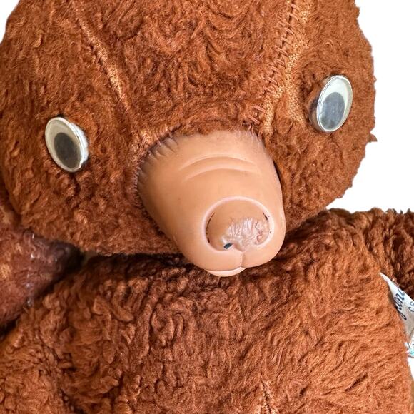 Vintage 50's Mid Century Gund Cubbi Teddy Bear Plush Toy - Picture 8 of 10